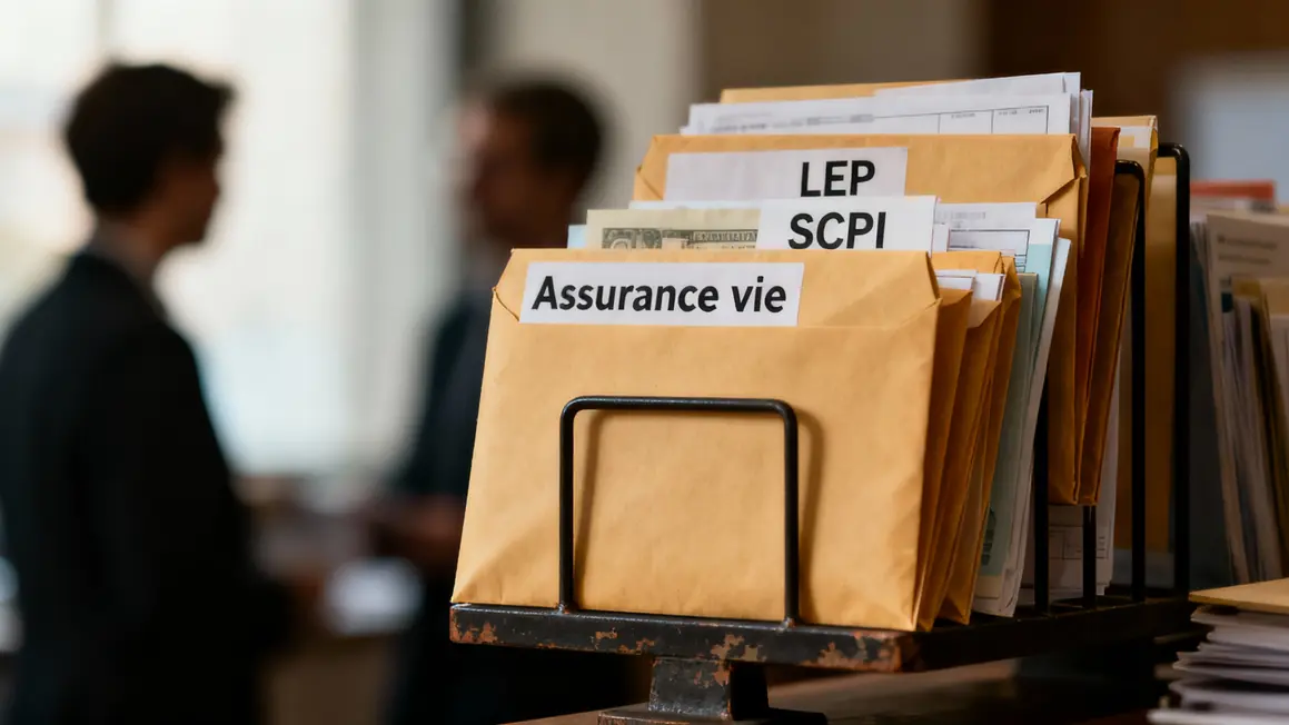 main enveloppes assurance vie lep scpi doute
