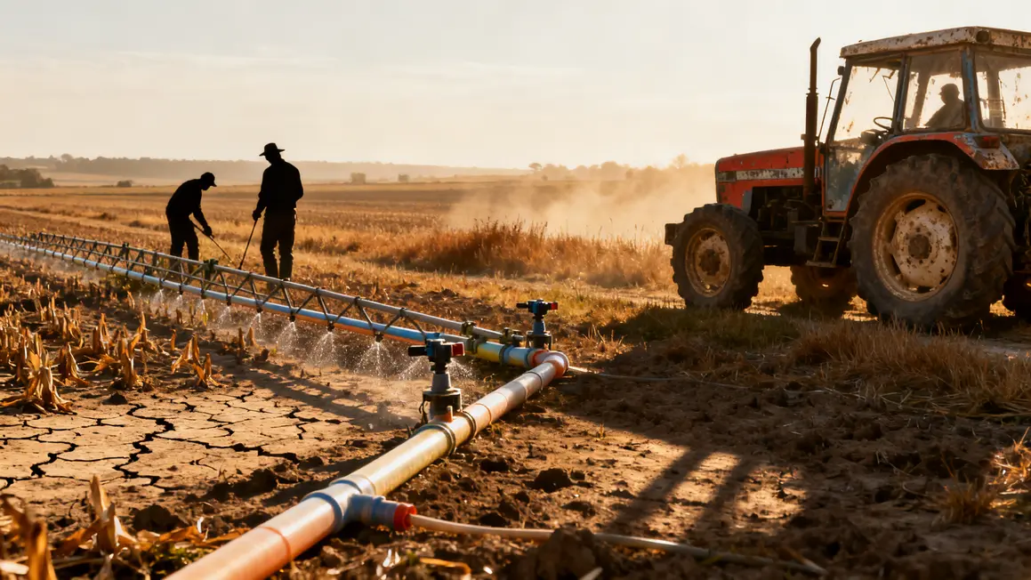 agriculteurs bretons sécheresse champ urgent eau
