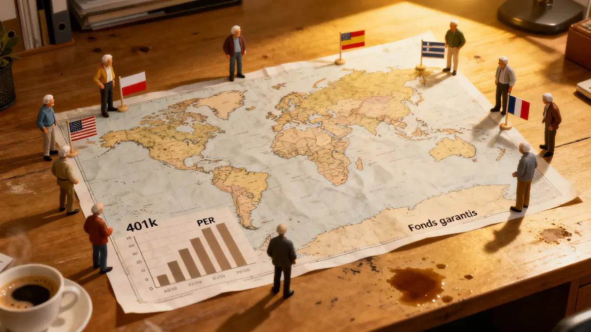 Carte mondiale stratégies épargne senior