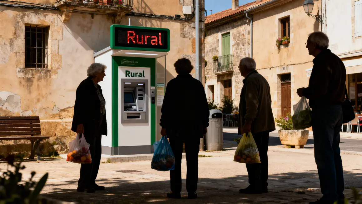 Seniors cash automate rural difficulté