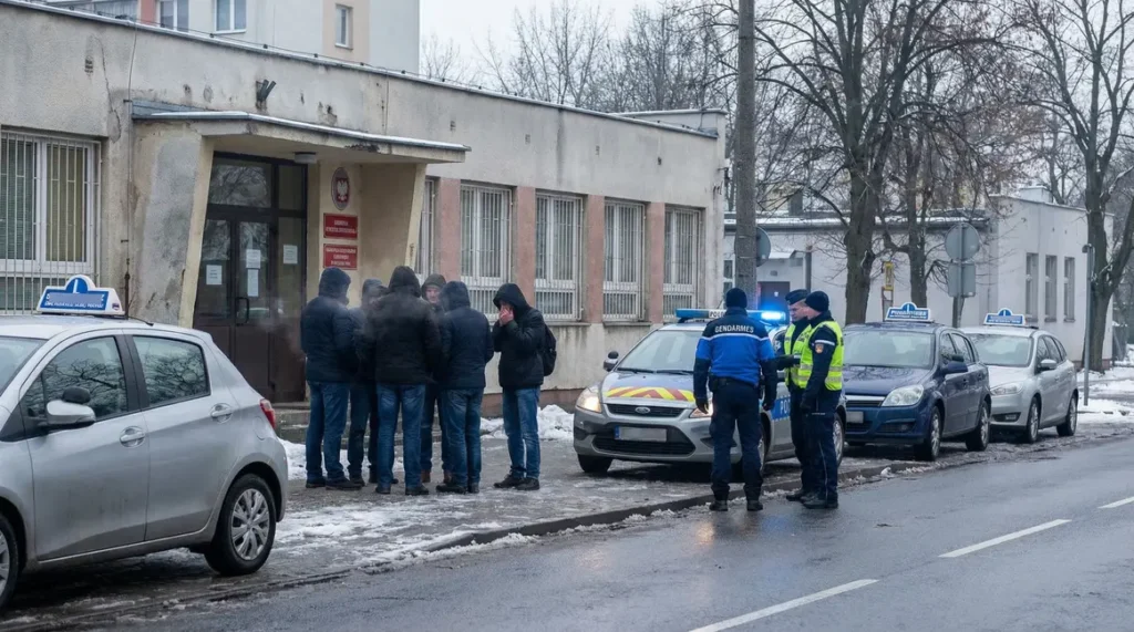 gendarmes controlent auto ecole beaumont sur oise
