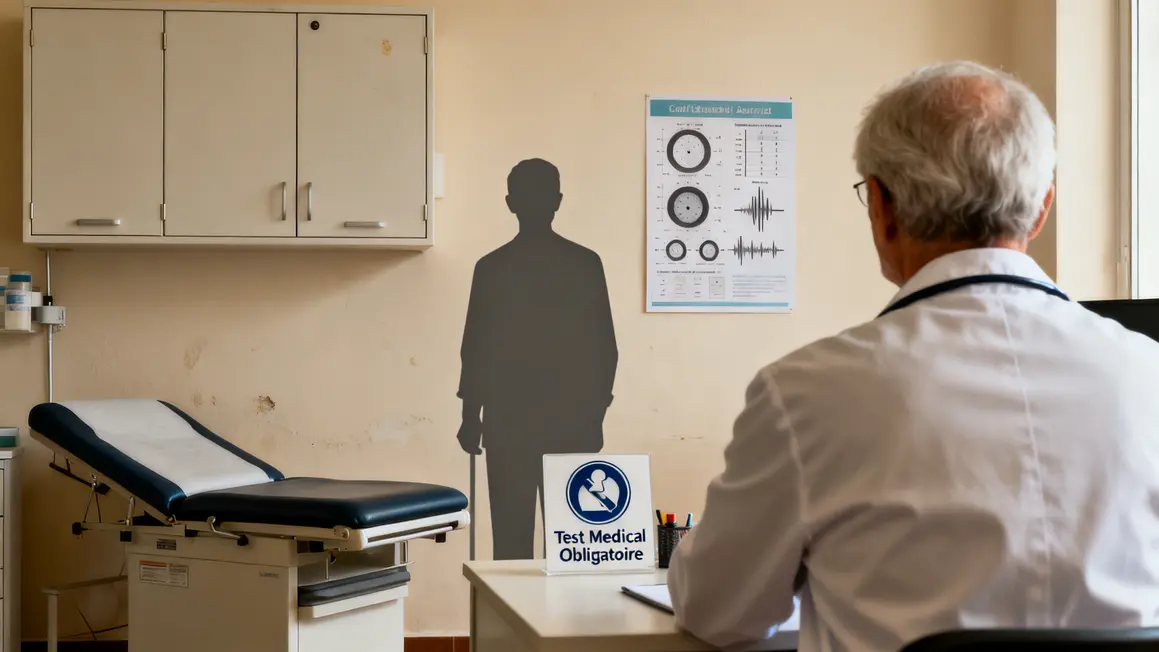 Senior cabinet médical contrôle permis obligatoire