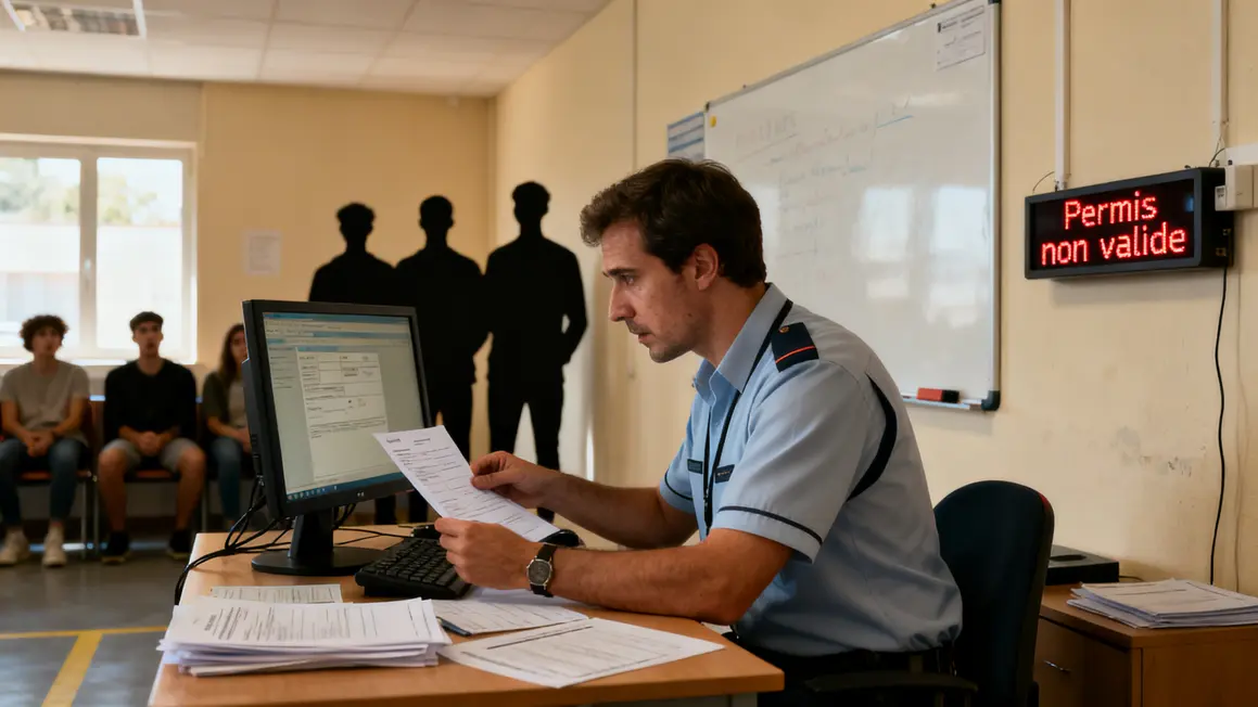 controle moniteur permis non valide val d oise