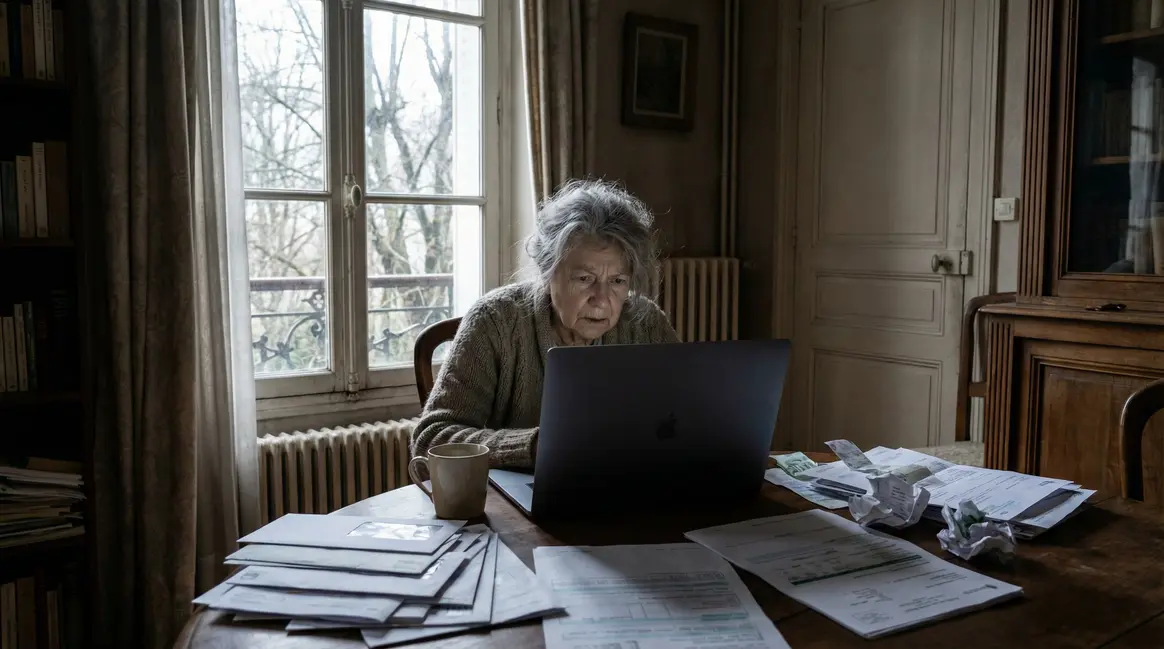 Retraitée inquiète devant déclaration loyers 2026