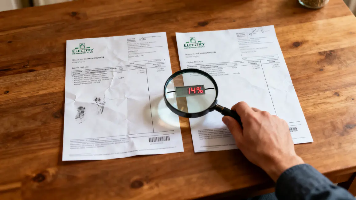 Loupe sur frais cachés facture électricité