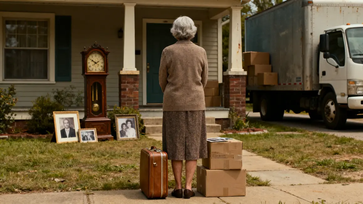 Déménagement senior valise cartons transition