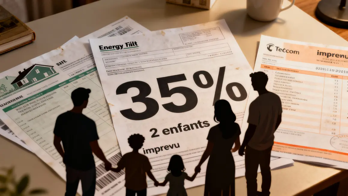 Depenses fixes famille epargne factures logement
