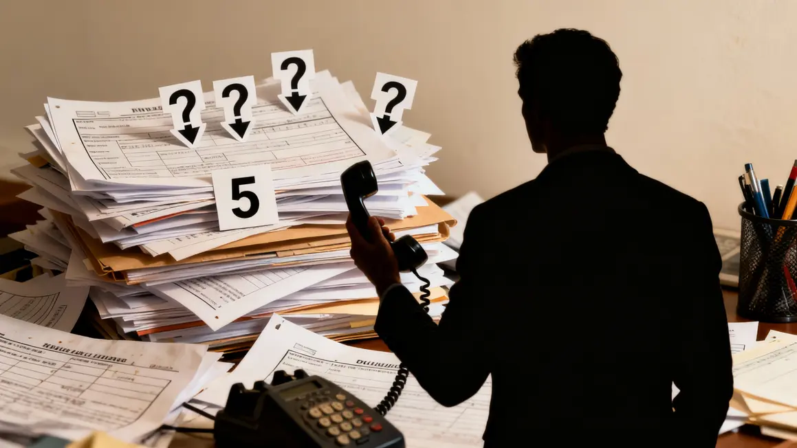 Silhouette devant dossier CSS et formulaires confus
