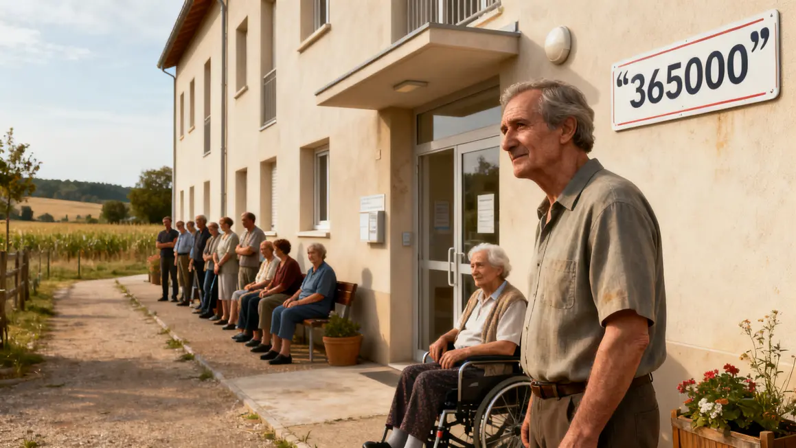 Gens attendent Ehpad 365000 manque places