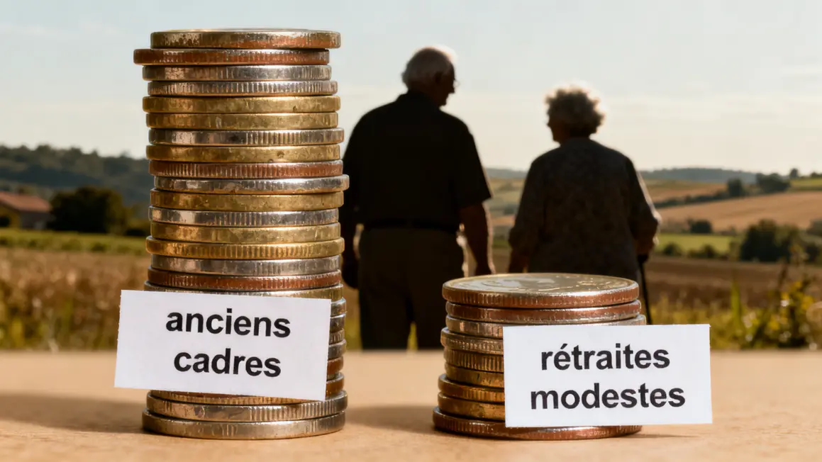 Graphique epargne seniors cadres retraites 18 pourcent