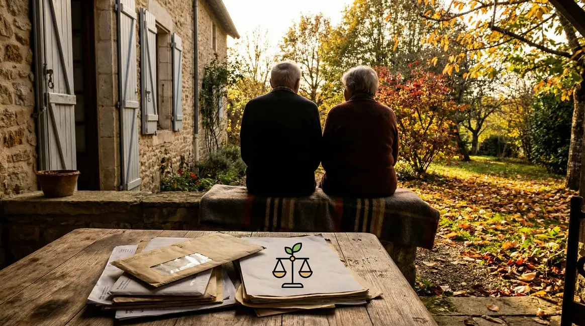 Seniors devant maison allègement taxe foncière 2026