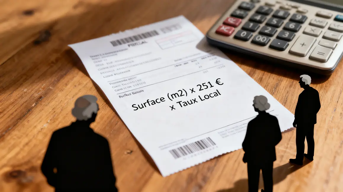 Document fiscal calcul taxe piscine