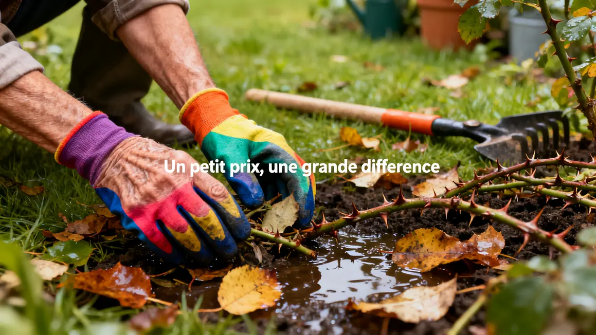 Gants Parkside mains générations jardin