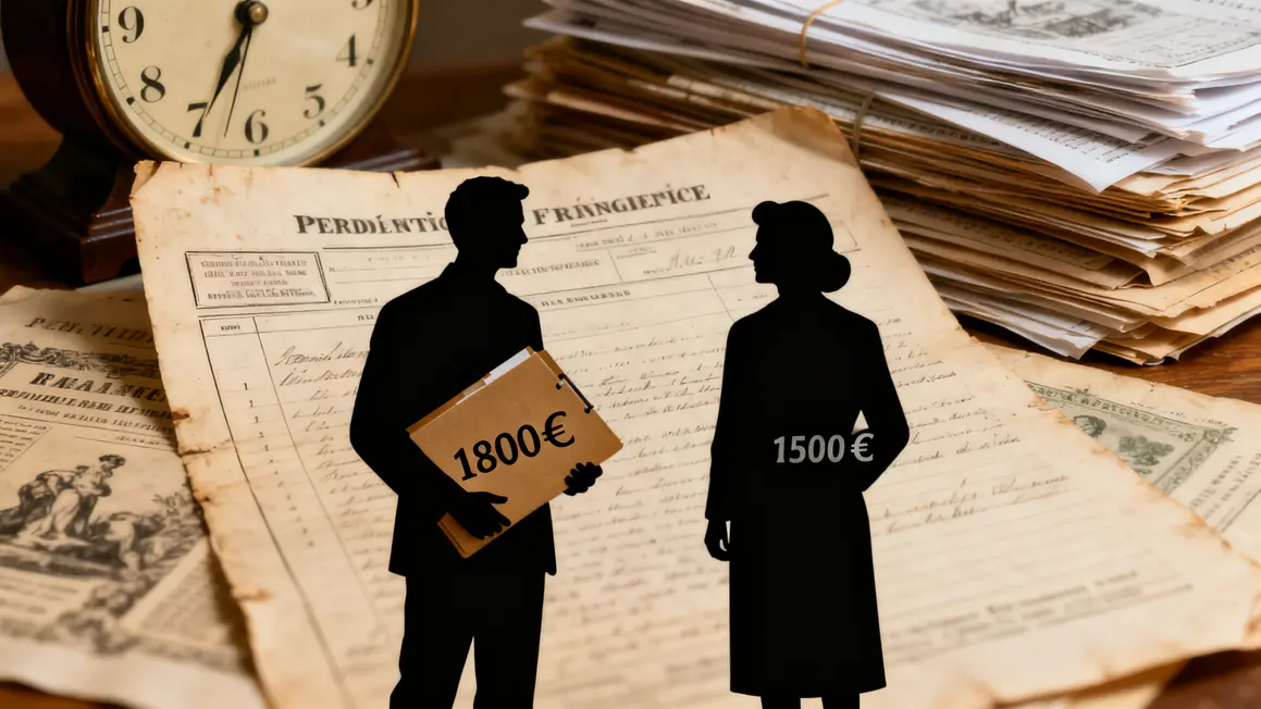 origine disparité retraite privé fonction publique