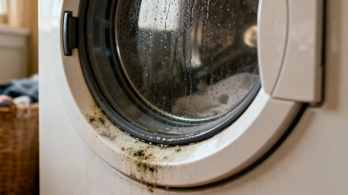 Port lave linge condensation humidite et moisissure