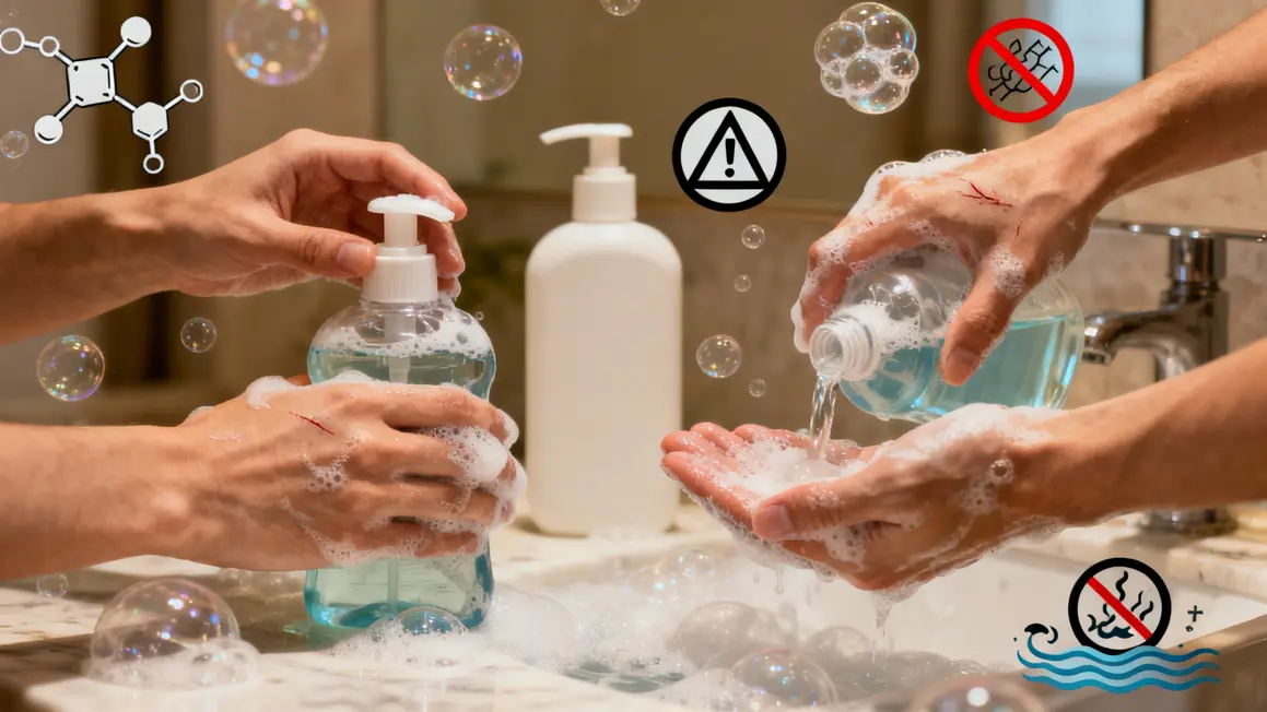 impact liquide vaisselle irritation pollution