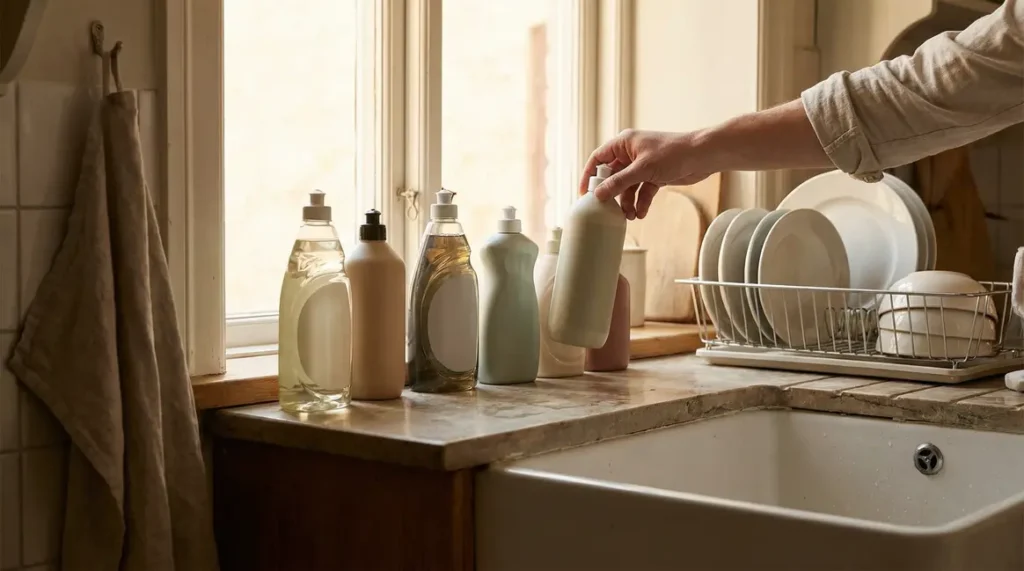 liquide vaisselle sante choix evier cuisine
