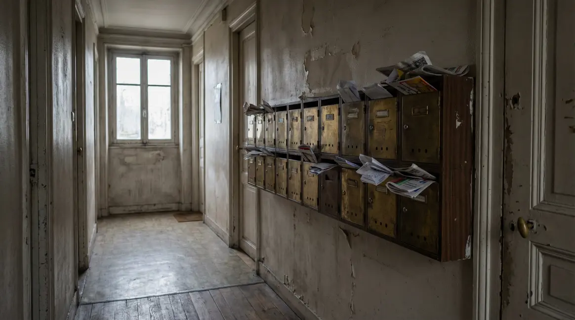 mort solitaire limoges immeuble boites aux lettres solitude