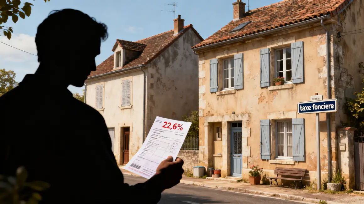 Facture taxe foncière propriétaire maison