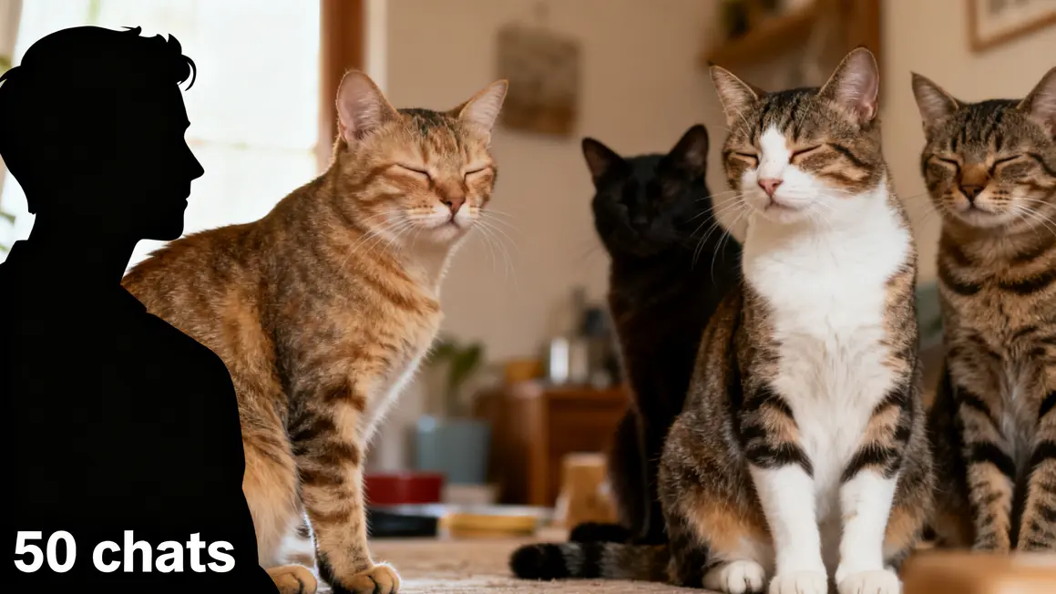 plusieurs chats clignent yeux preuve scientifique