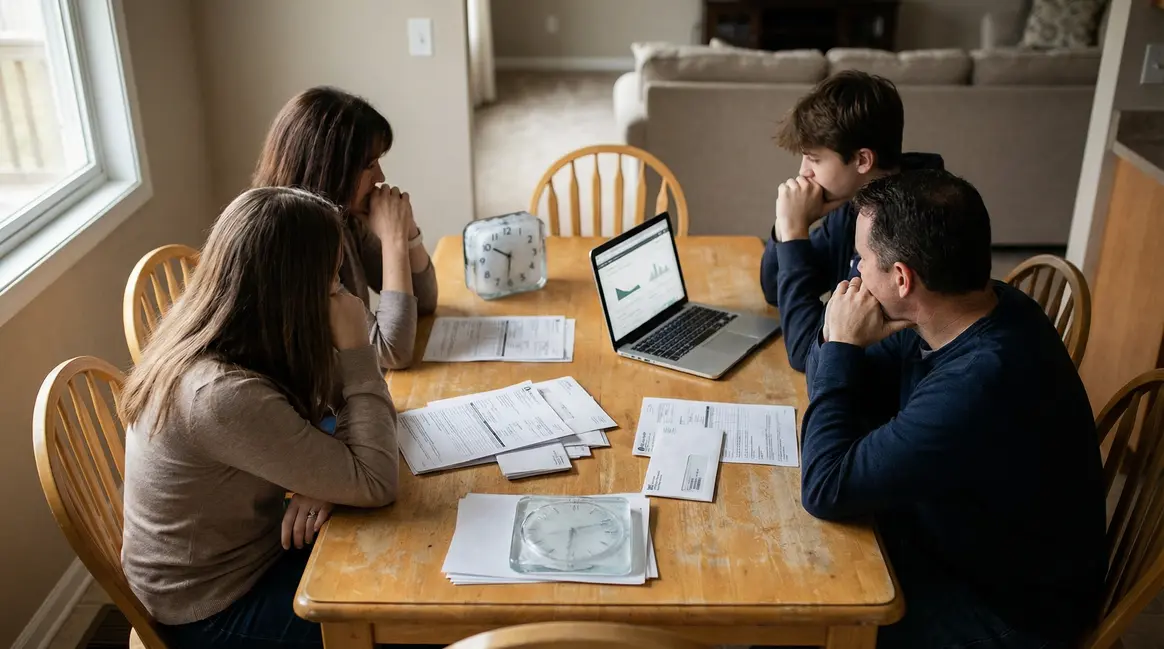 famille dos incertitude réforme retraites ordinateur