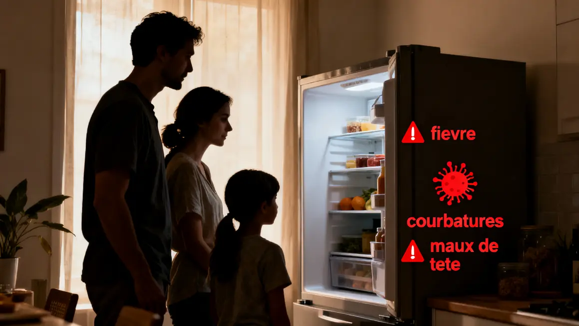Famille frigo, symptômes listériose, alerte tommette chèvre