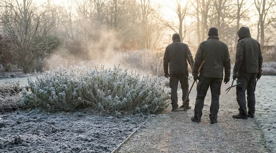 Sauge argentée résiliente jardin hiver