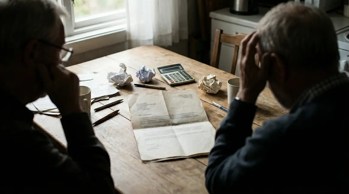 seniors examinant avis d'imposition pension anomalies