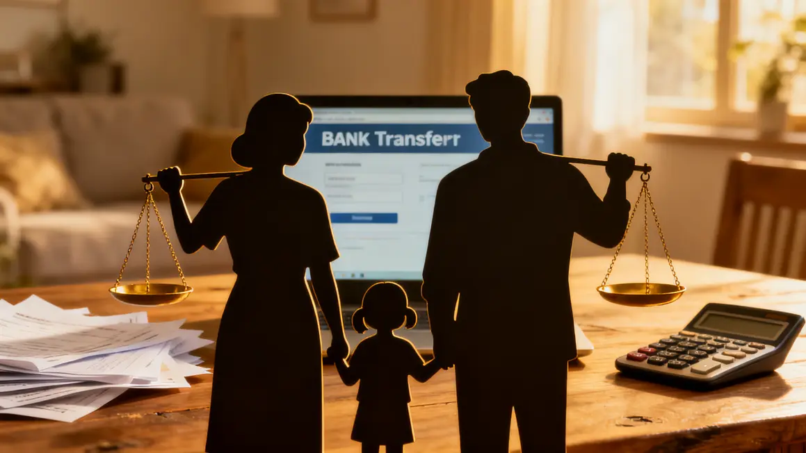 parents balance virement succession