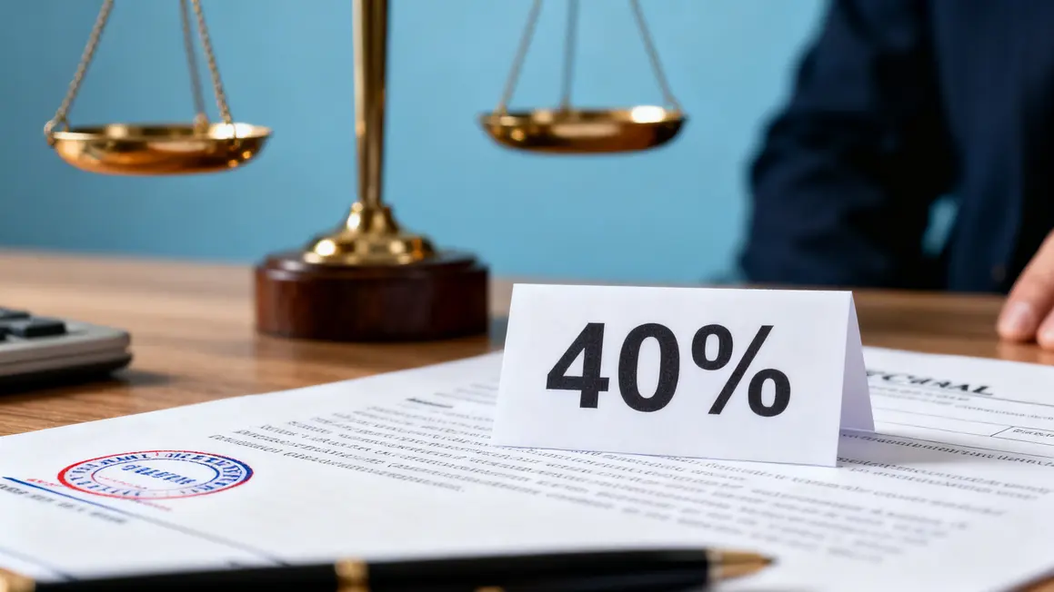 document notarial balance justice 40 pour cent