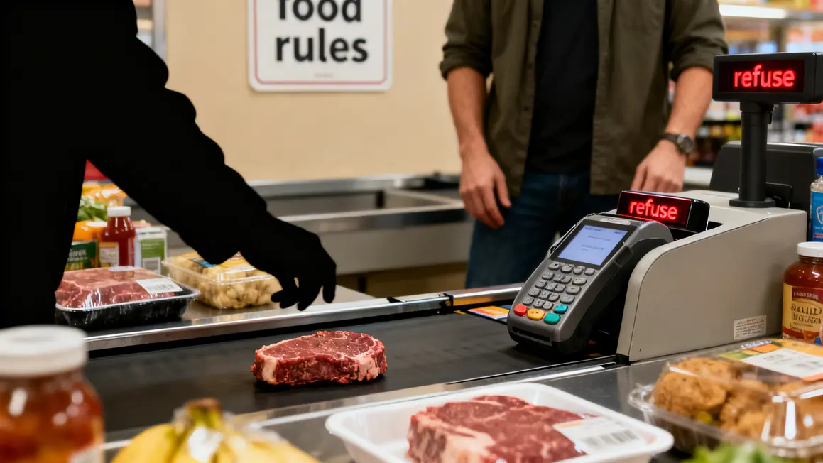 paiement refusé steak haché tickets restaurant
