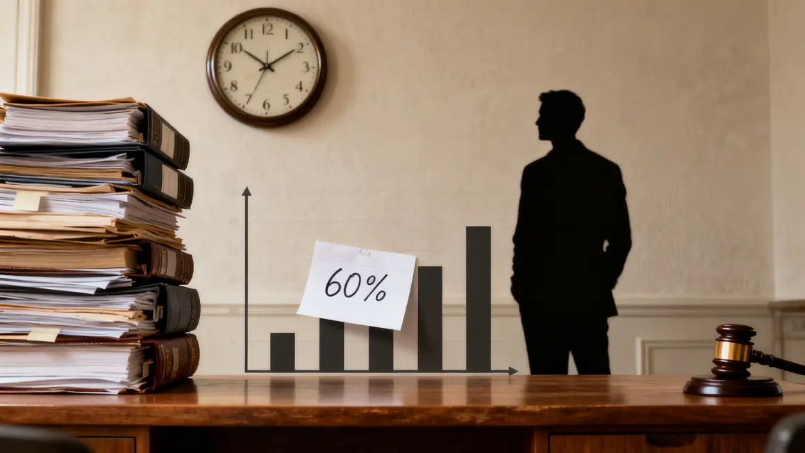 horloge dossiers graphique 60% succession fiscale transmission