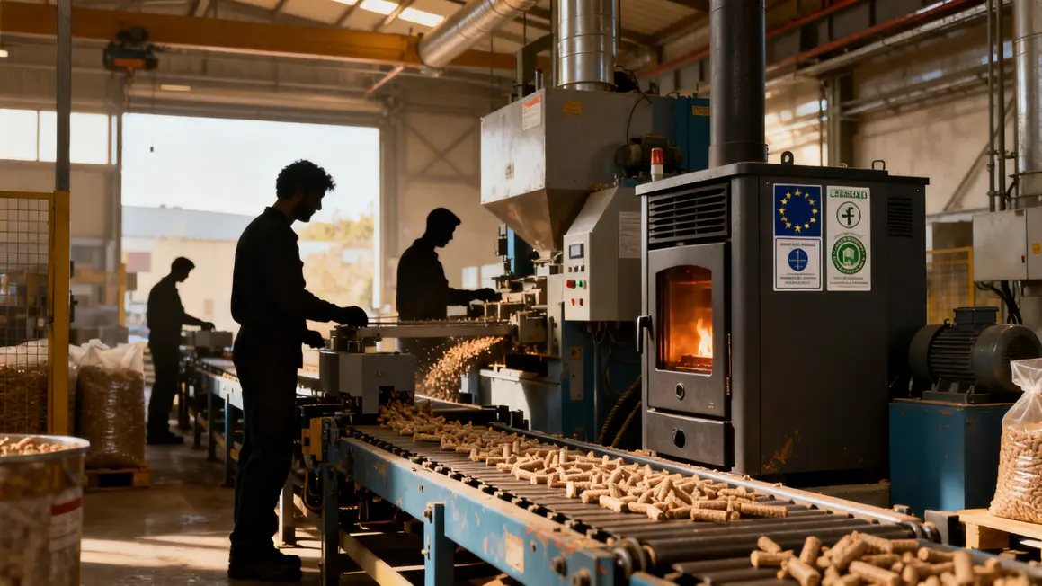 usine poele a granules italie certifications