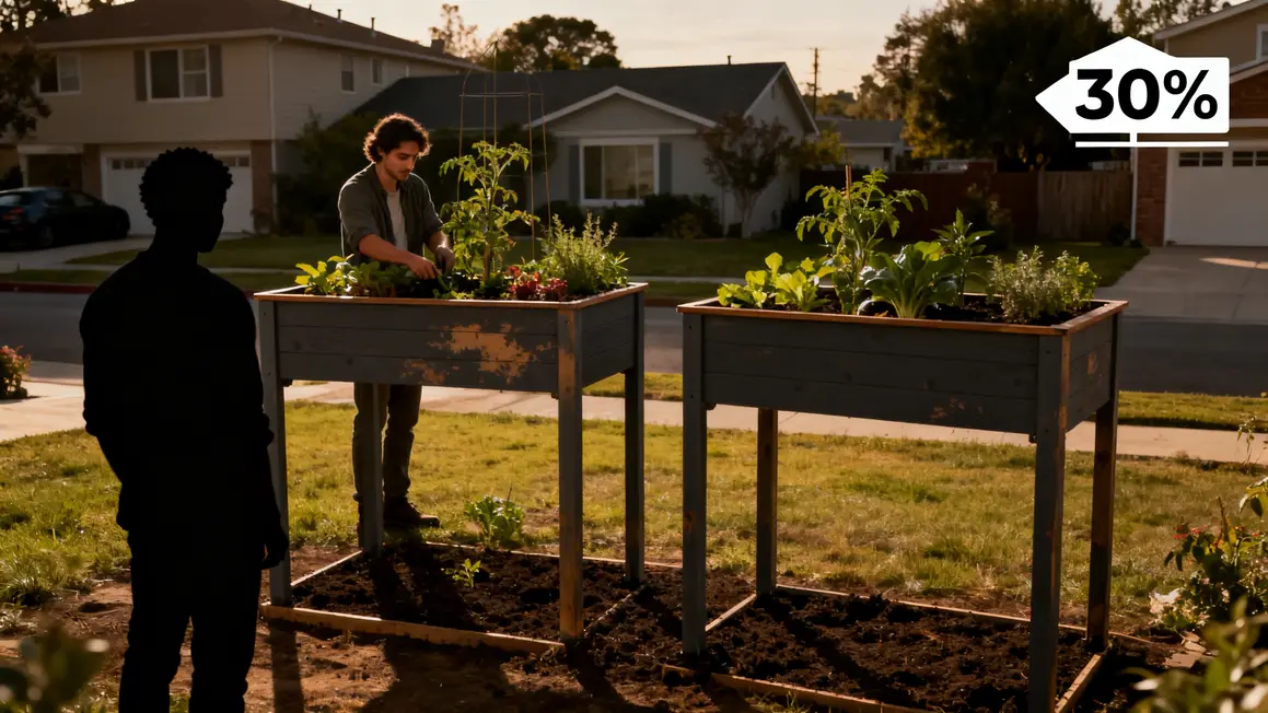 Bacs surélevés accessibilité 30% moins d'entretien jardinage inclusif