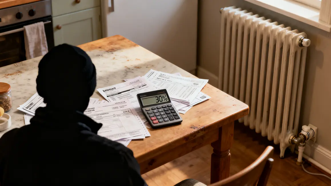 Factures éparpillées calculatrice charges logement