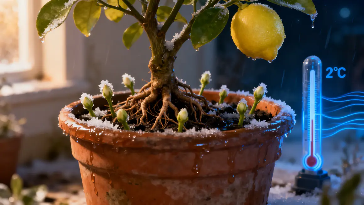 citronnier racines froid nocturne