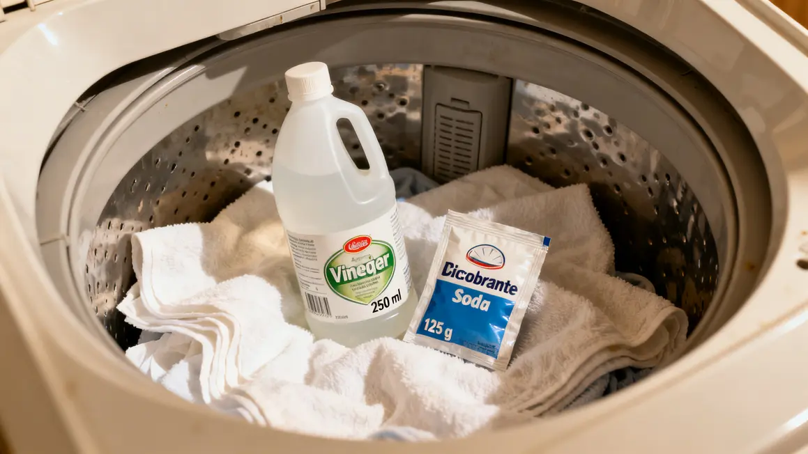 vinaigre bicarbonate double lavage linge doux