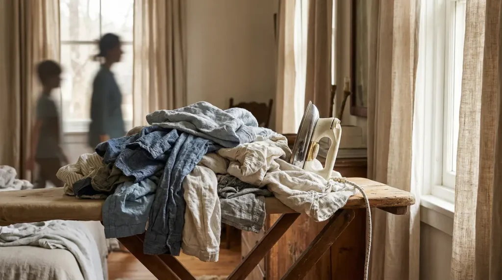 Fer a repasser sur linge froisse pour astuces repassage