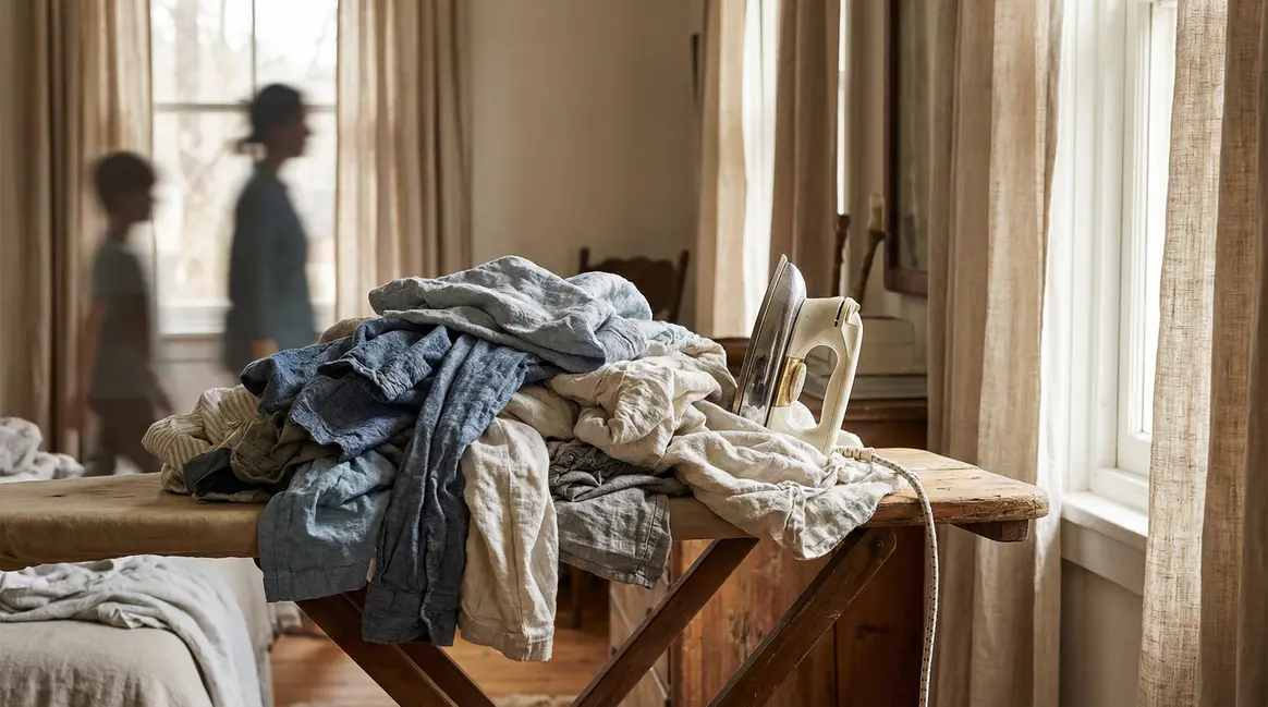 Fer a repasser sur linge froisse pour astuces repassage