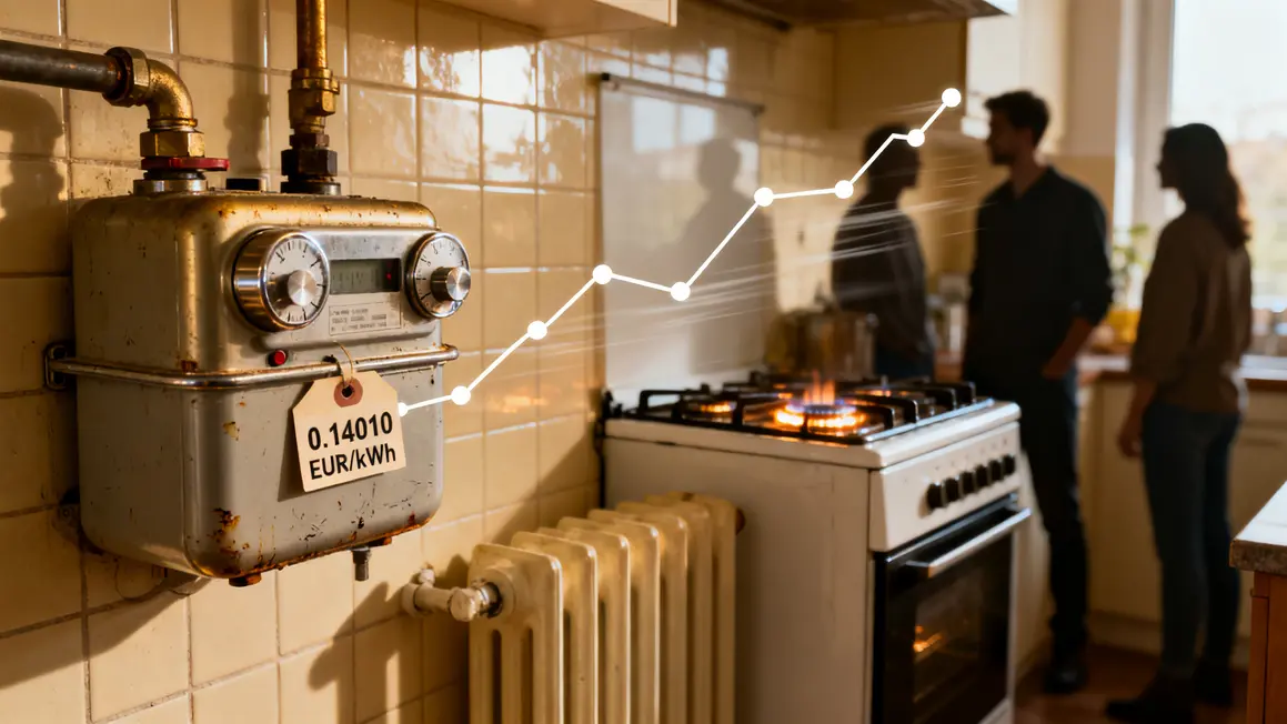 compteur gaz cuisiniere radiateur augmentation prix