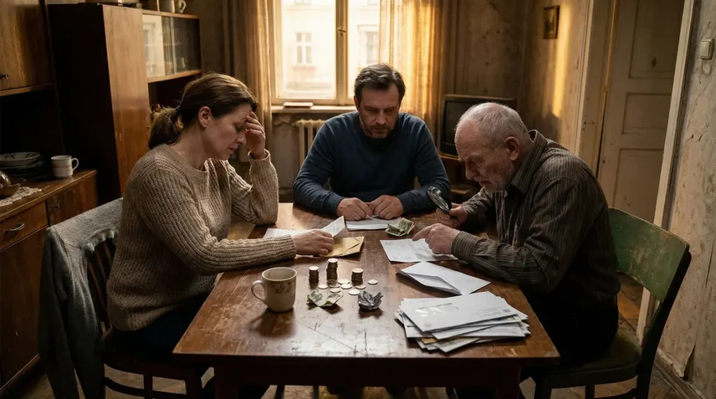 Famille senior stress budget factures 2026