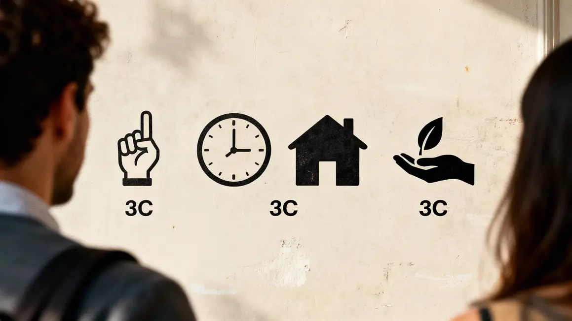 Pictogrammes résumé des 3C