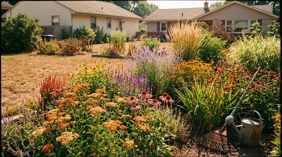 jardin vivaces résistant sécheresse été