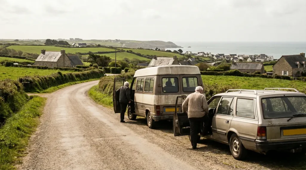 Minibus Atchoum Bretagne, transport rural solidaire