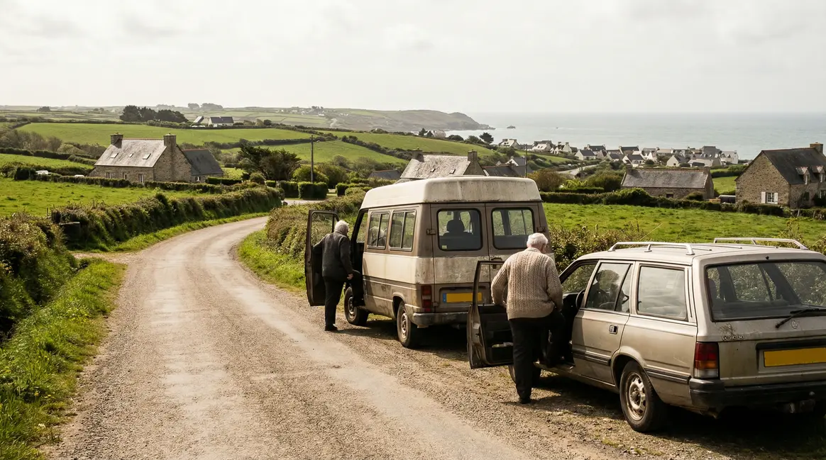Minibus Atchoum Bretagne, transport rural solidaire