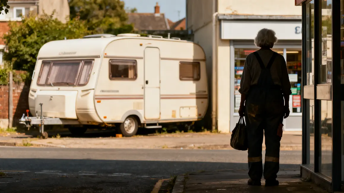 caravane femme agee travail retraite