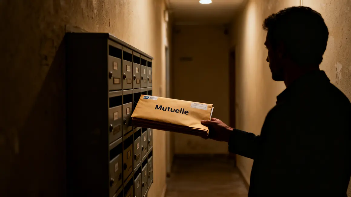retraite lettre hausse mutuelle couloir sombre