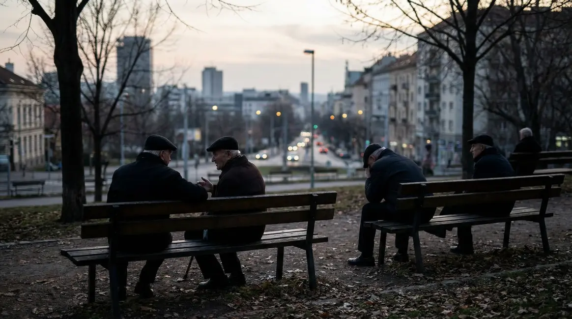 Seniors sur bancs retraite realite liens sociaux