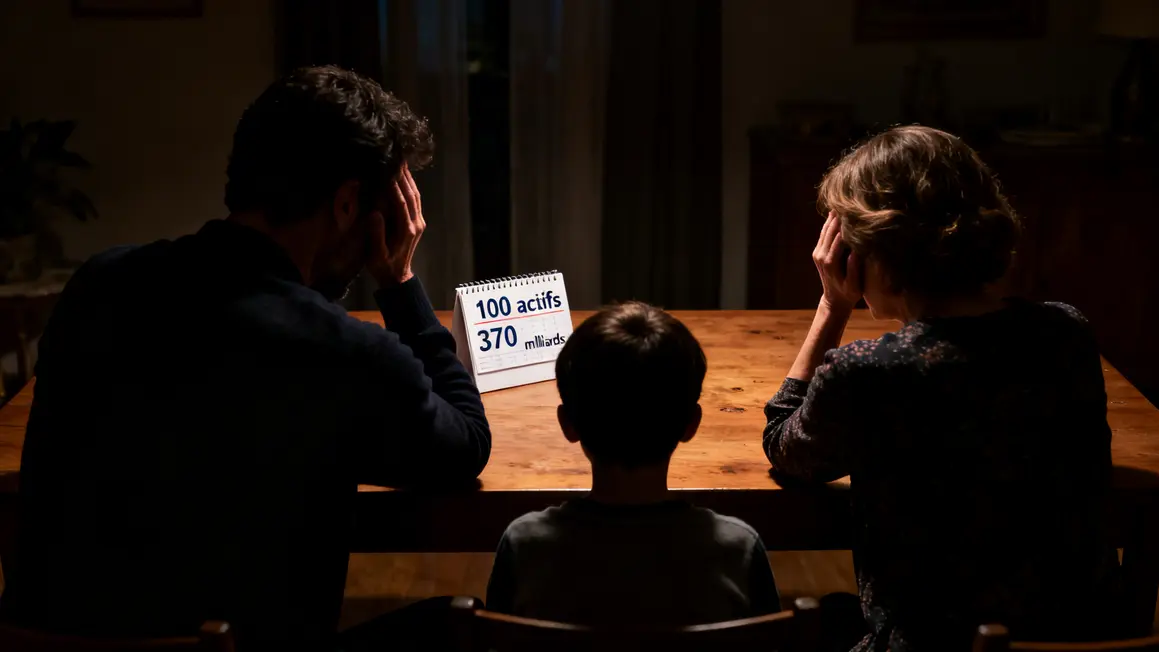 Trois generations famille chiffres retraite stress