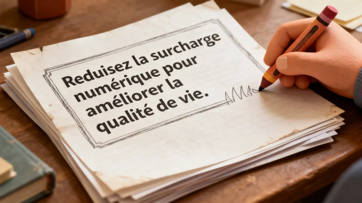 releve papier surcharge numerique